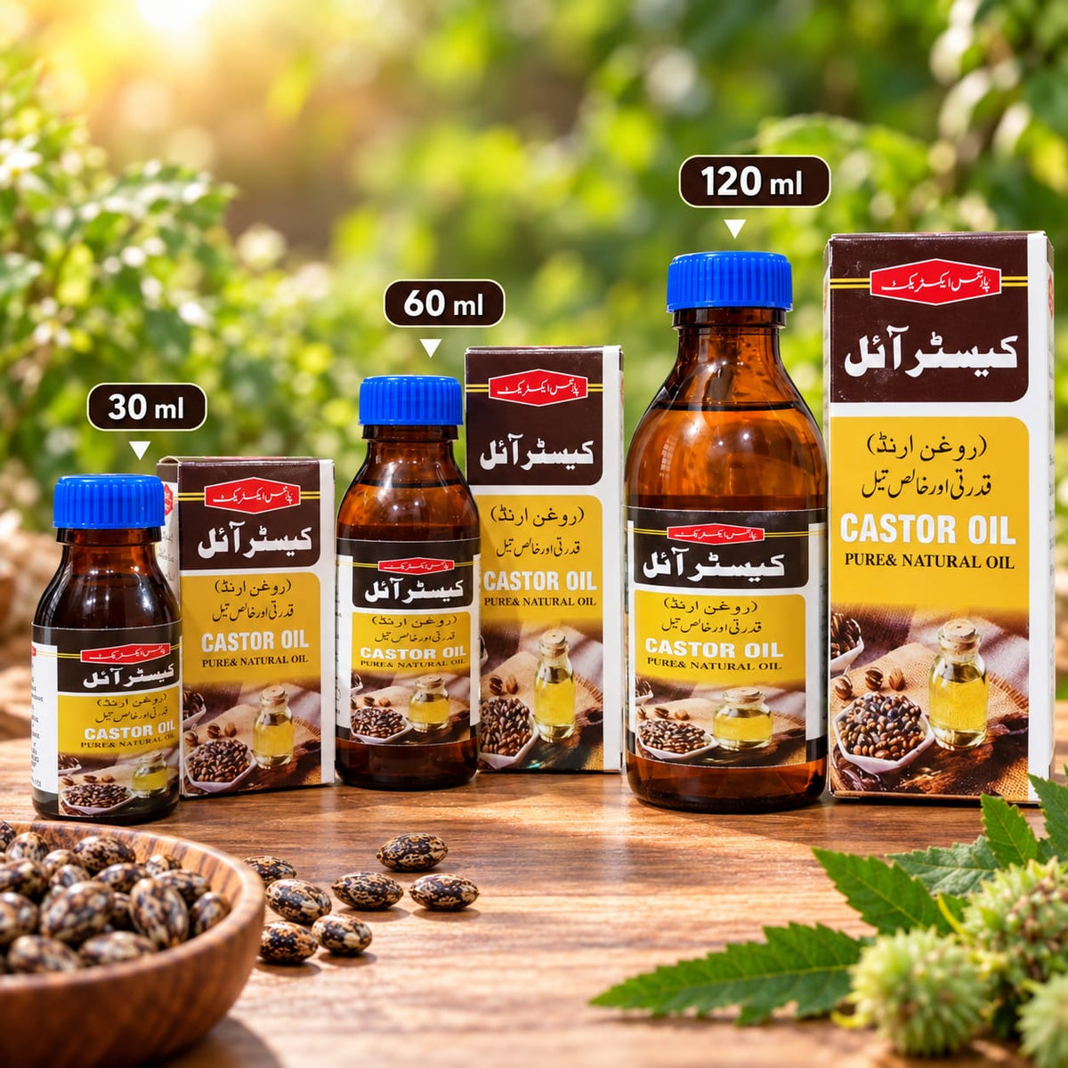 Plant Extract Castor Oil – Pure & Natural Castor Oil